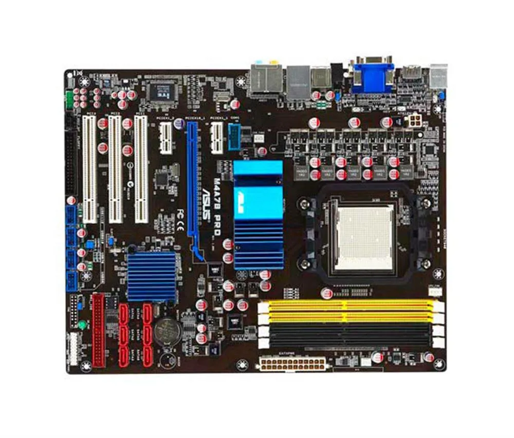 M4A78PRO - ASUS M4A78 PRO Desktop Board AMD 780G HyperTransport Technology AM3 2600MHz, 1000MHz, 800MHz HT 16GB DDR2 SDRAM DDR2-1066/PC2-8500, DDR2-800/PC2-6400, DDR2-667/PC2-5300 CrossFireX ATX