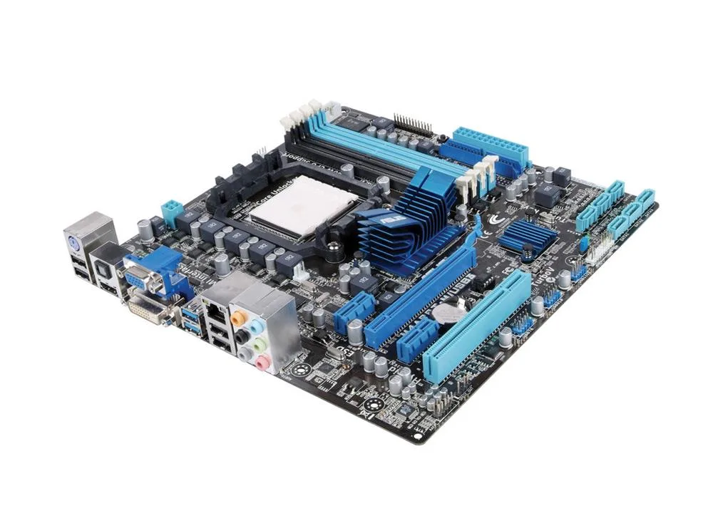 ASUS M4A88T-M/USB3 Desktop Motherboard AMD Chipset Micro ATX Socket AM3 PGA-941 16GB DDR3 SDRAM Ultra ATA/133 (ATA-7) Yes 7.1