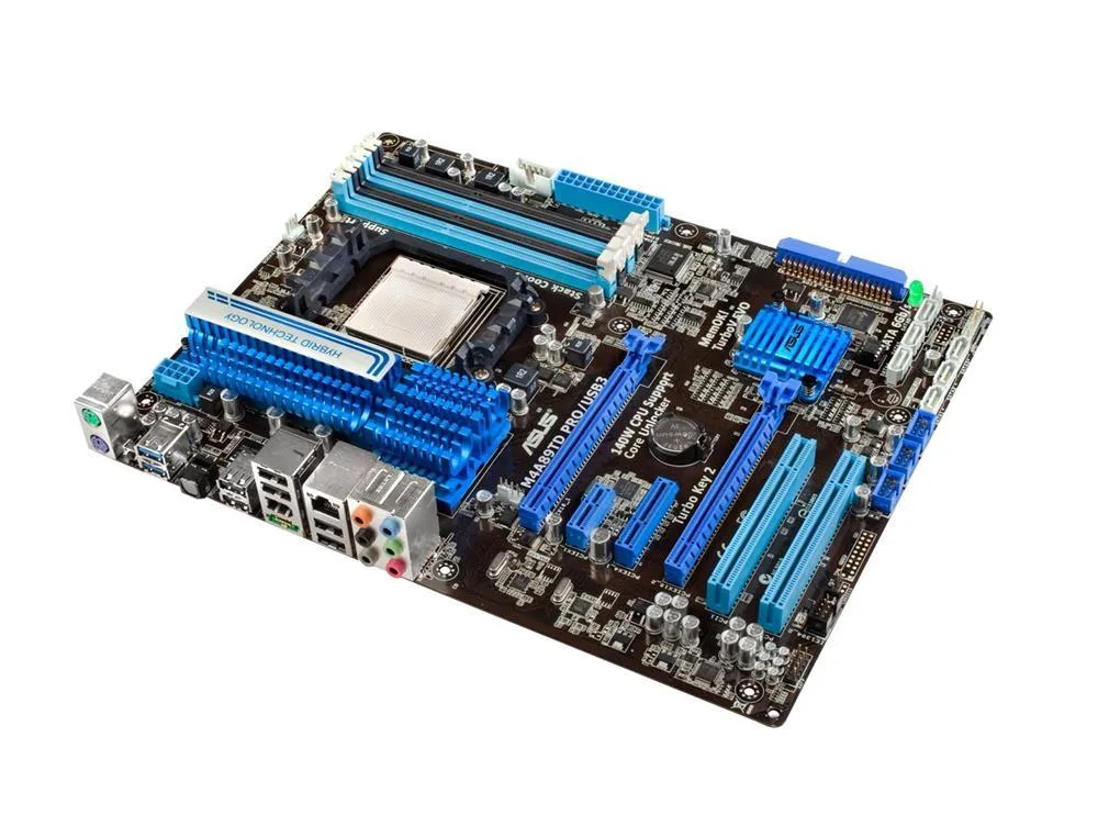 ASUS M4A89TD PRO/USB3 Desktop Motherboard AMD Chipset ATX Socket AM3 PGA-941 2600MHz HT 16GB DDR3 SDRAM Ultra ATA/100 (ATA-6) Serial ATA/600 Yes 7.1