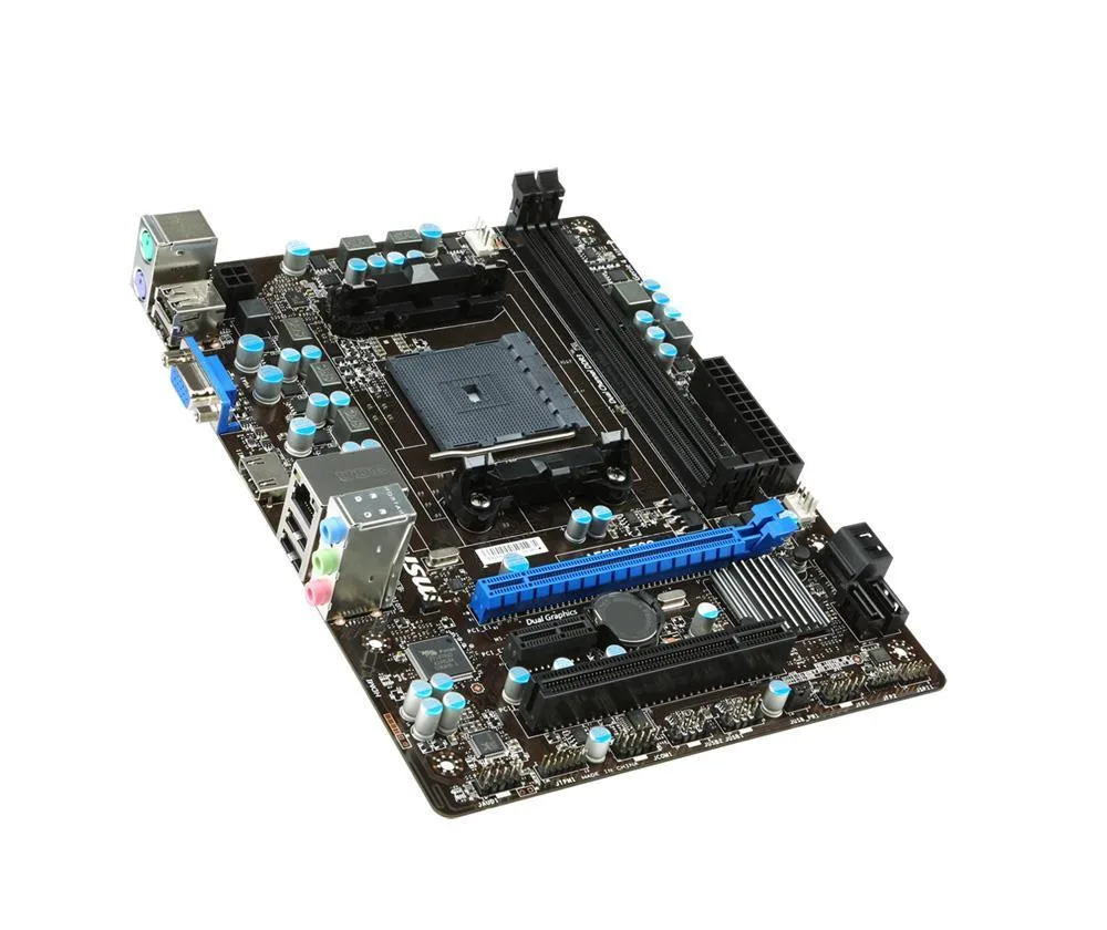 M690885 - MSI A55M-E33 Socket FM2+ AMD A55 Support DDR3 2x DIMM 4x SATA 3.0Gb/s Micro-ATX Motherboard