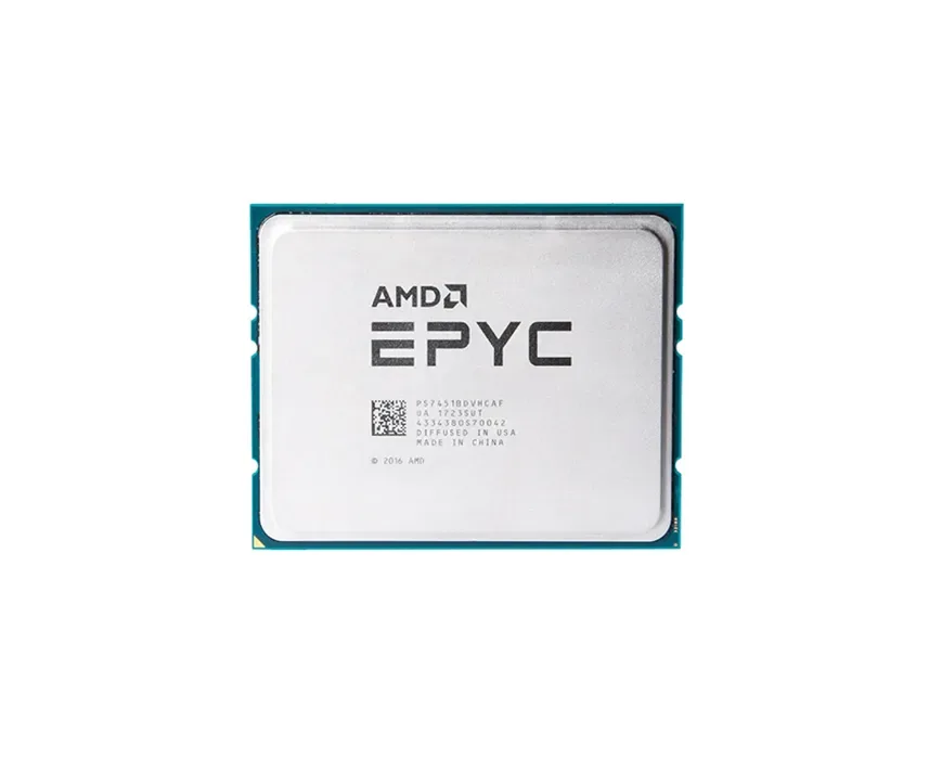 M8VCN - Dell 2.3/2.9GHz AMD EPYC 7451 Twenty Four Core Processor/48T, 64MB Cache (180W) DDR4-2666 for Rack Server PowerEdge R6415