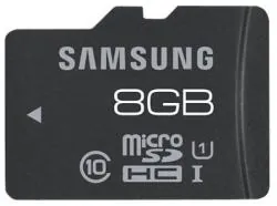 MB-MG8GB - Samsung 8GB Class 10 microSDHC UHS-I Flash Memory Card