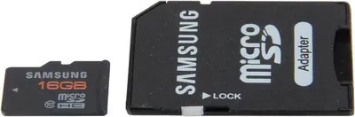 MB-MPAGA - Samsung Plus 16GB Class 10 microSDHC Flash Memory Card (Black)