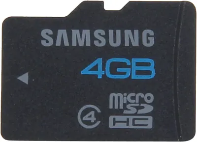 MB-MS4GB - Samsung 4GB Class 4 microSDHC Flash Memory Card