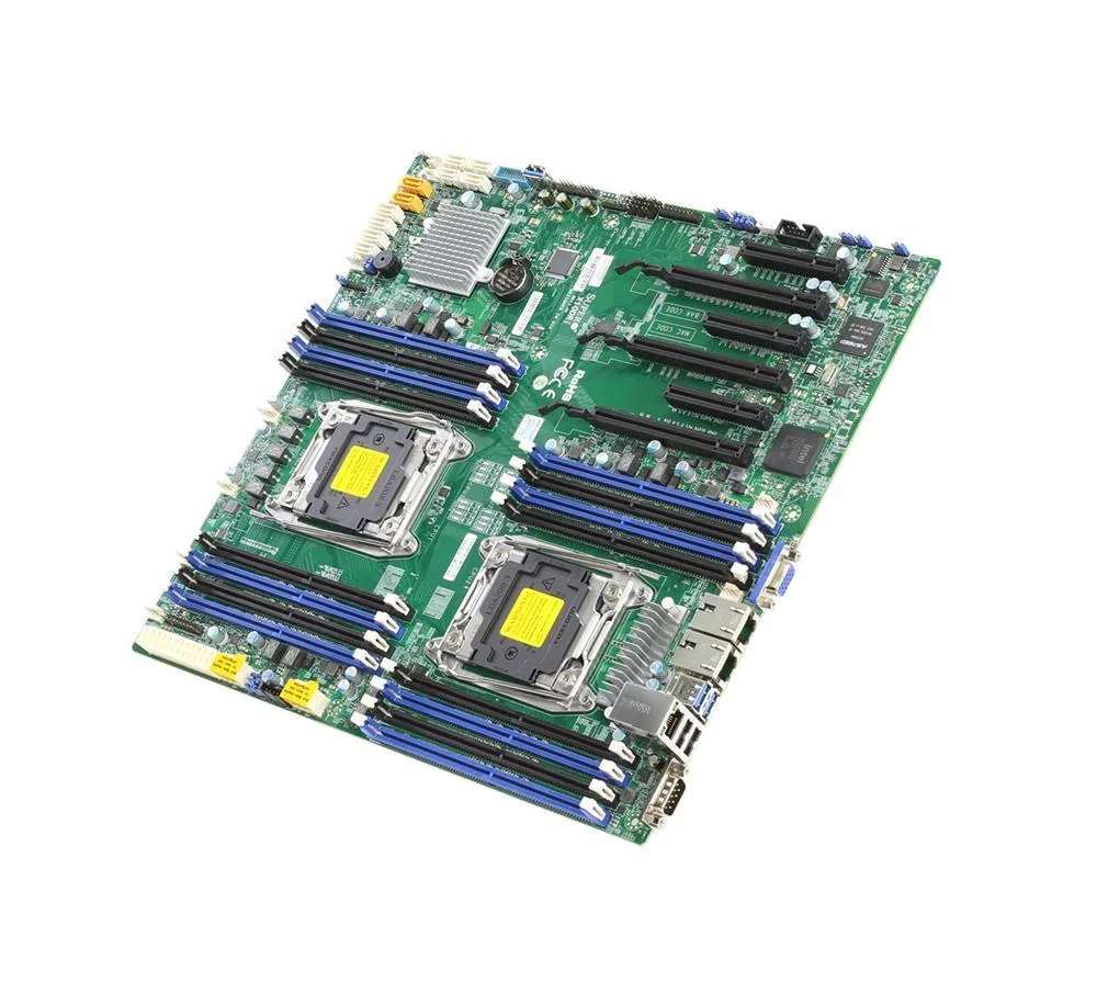 MB-X10DRI-O-P - SuperMicro Intel C612 Chipset Xeon E5-2600 v3 Family Processors Support Dual Socket LGA2011 EATX Server Motherboard