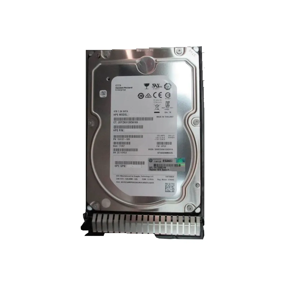 MB004000GWFVU - HP 4TB SATA 6Gb/s 7200RPM Midline 3.5-inch Hard Drive