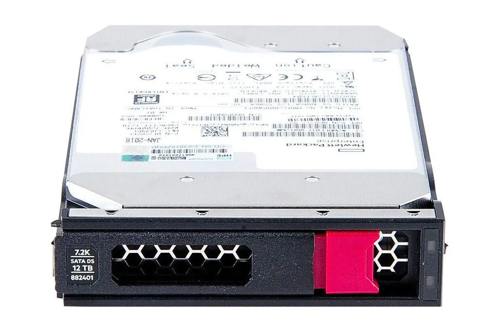 MB012000GWDFE - HP 12TB SATA 6Gb/s 7200RPM Hot-Swappable Midline 3.5-inch Hard Drive