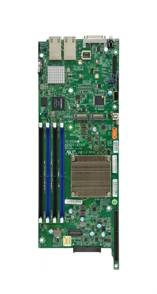 MBD-A2SD1-3750F - Supermicro Proprietary Intel Atom C3750 DDR4 BGA1310 Motherboard