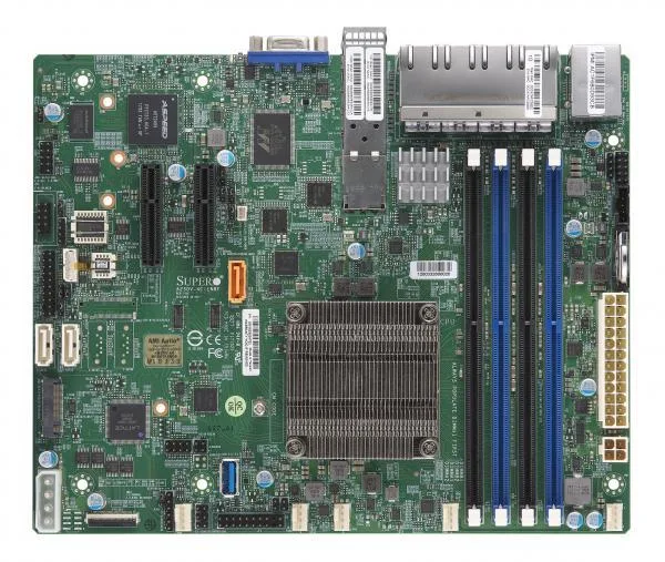 MBD-A2SDV-8C-LN8F - Supermicro FlexATX Intel Atom C3758 DDR4 FCBGA-1310 Motherboard