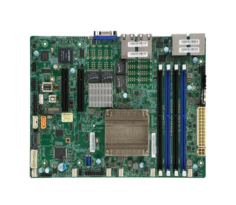 MBD-A2SDV-8C-TLN5F - Supermicro FlexATX Intel Atom C3708 DDR4 BGA-1310 Motherboard