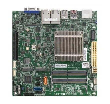 MBD-A3SEV-2C-LN4 - Supermicro MiniATX Intel Atom x6211E DDR4 FCBGA-1493 Motherboard