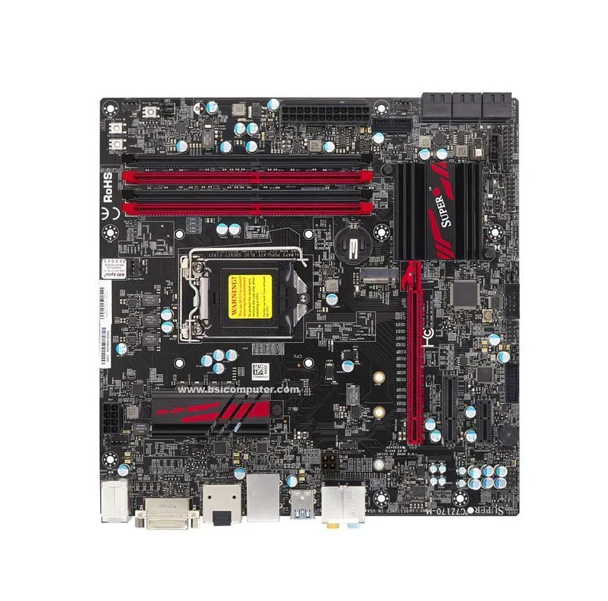 MBD-C7Z170-SQ - Supermicro ATX Intel Z170/i7/i5/i3 DDR4 LGA-1151 Motherboard
