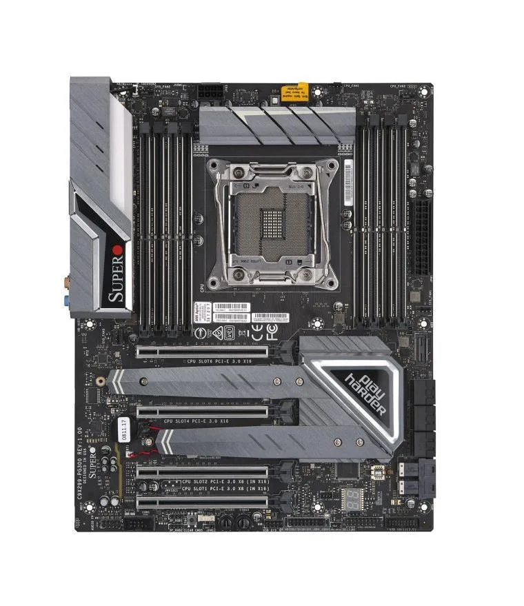 MBD-C9X299-PG300 - Supermicro ATX Intel X299/Core i9 Extreme X-Series/Core i7 Extreme X-Series/Core i9 X-Series DDR4 LGA-2066 Motherboard