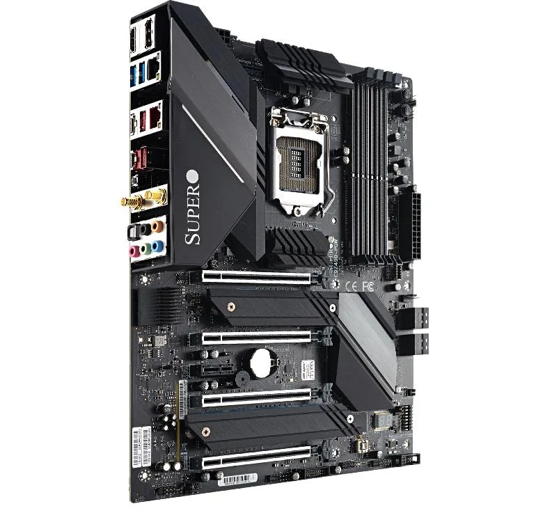 MBD-C9Z490-PG - Supermicro ATX Intel Z490/Core i9/i7/i5/i4/Pentium/Celeron DDR4 LGA-1200 Motherboard