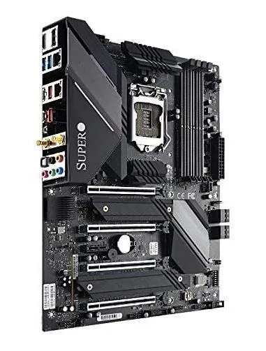 MBD-C9Z490-PGW - Supermicro ATX Intel Z490/Core i9/i7/i5/i4/Pentium/Celeron DDR4 LGA-1200 Motherboard