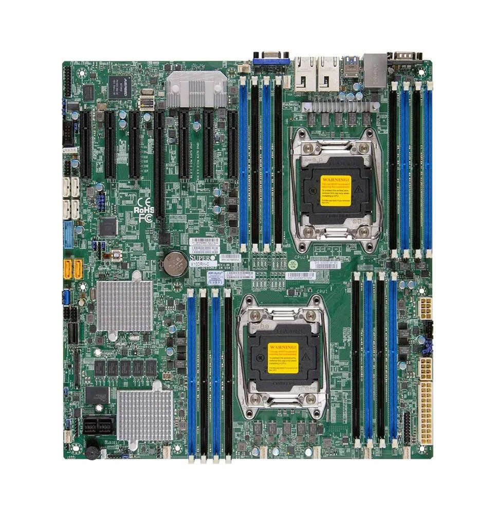 MBD-X10DRH-C-B - SuperMicro Intel C612 Chipset System Board (Motherboard) Socket R3 LGA 2011