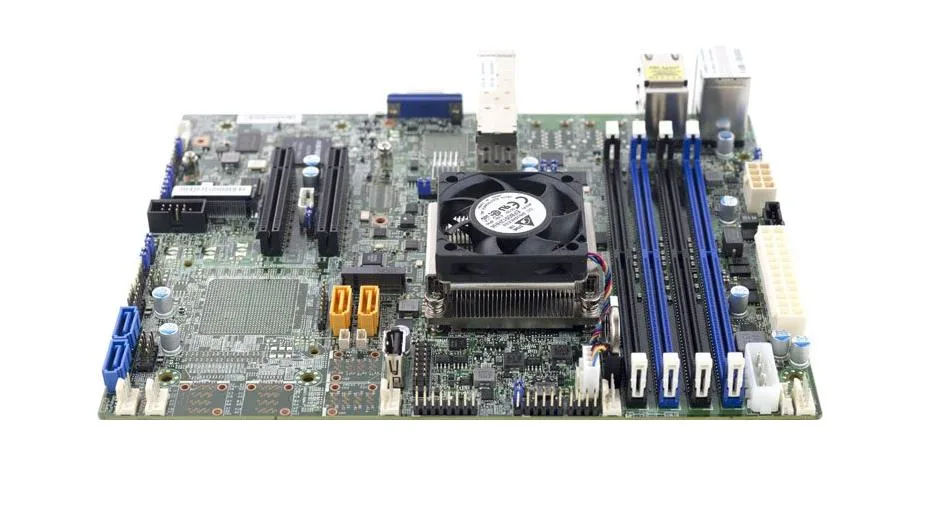 MBD-X10SDV-4C-7TP4F - Supermicro FlexITX Intel Xeon D-1518 DDR4 FCBGA-1667 Motherboard