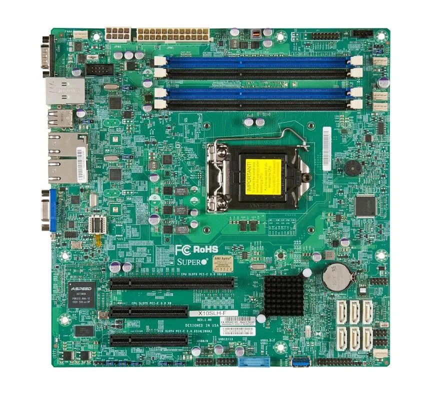 MBD-X10SLH-F - SuperMicro Intel C226 Express Chipset System Board (Motherboard) Socket LGA1150