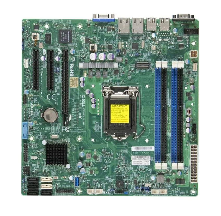 MBD-X10SLL-F - SuperMicro Intel C222 Express Chipset System Board (Motherboard) Socket H3 LGA-1150