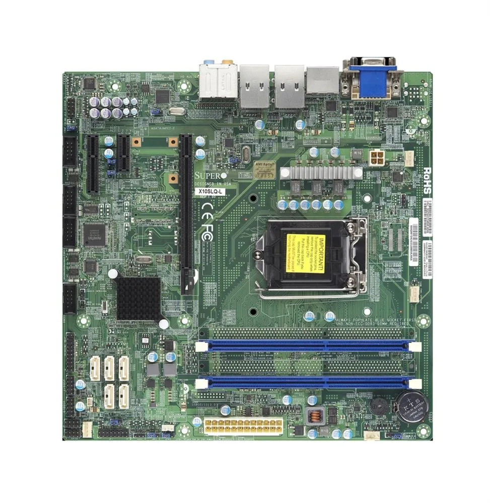 MBD-X10SLQ-L - Supermicro uATX Intel Q87/i7/i5/i3/Pentium/Celeron DDR3 LGA-1150 Motherboard
