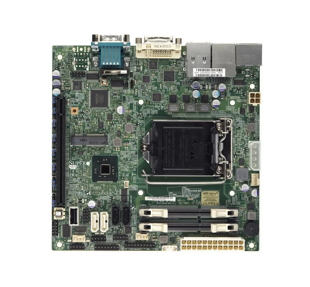 MBD-X10SLV-B - Supermicro Mini ITX System Board (Motherboard) with Intel H81 Chipset CPU