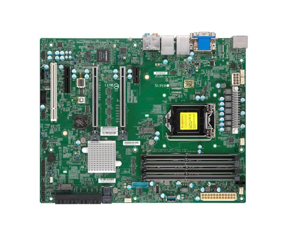 MBD-X11SCA-F - Supermicro MiniITX Intel Pentium N3710 DDR3 FCBGA-1170 Motherboard