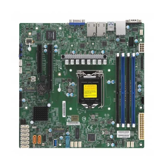 MBD-X11SCH-F - Supermicro MicroATX Intel C246/Xeon E-2100/i3/Pentium/Celeron DDR4 LGA-1151 Motherboard