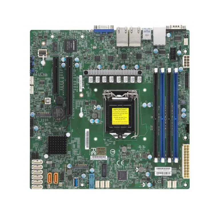 MBD-X11SCH-LN4F - Supermicro MicroATX Intel C246/Xeon E-2100/i3/Pentium/Celeron DDR4 LGA-1151 Motherboard