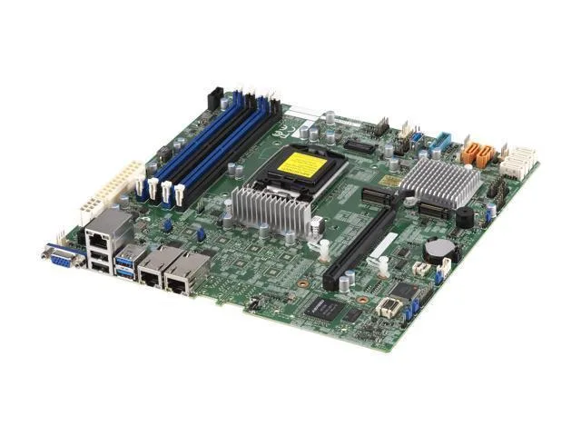 MBD-X11SCM-F - Supermicro MicroATX Intel C246/Xeon E-2100/i3/Pentium/Celeron DDR4 LGA-1151 Motherboard