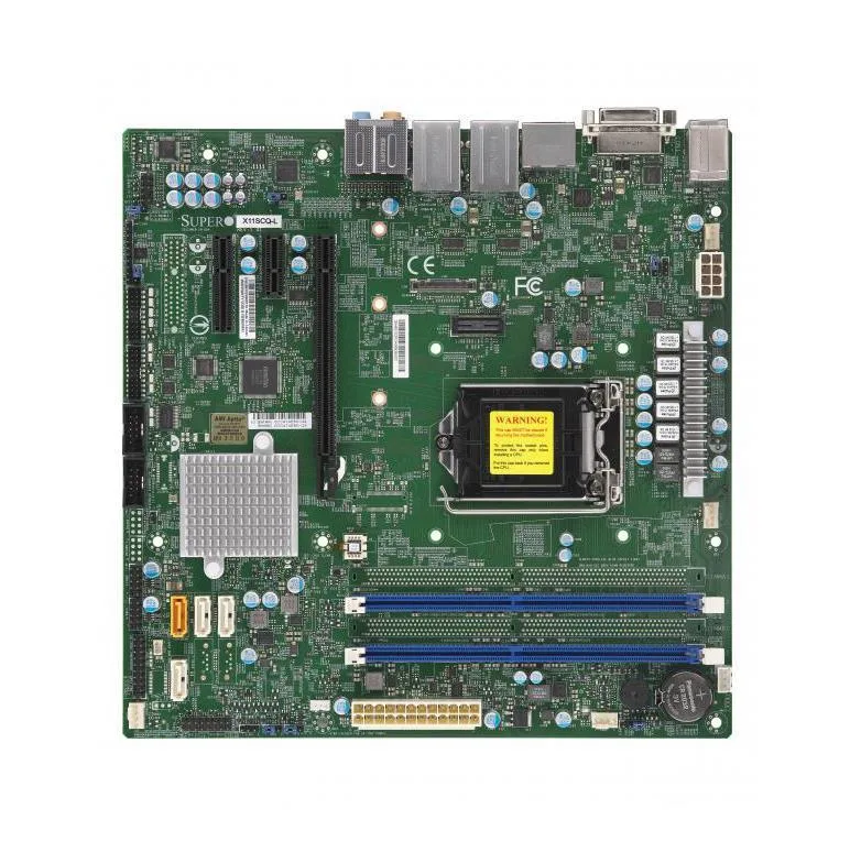 MBD-X11SCQ-L - Supermicro MicroATX Intel H310/Core i7/i5/i3/Pentium/Celeron DDR4 LGA-1151 Motherboard