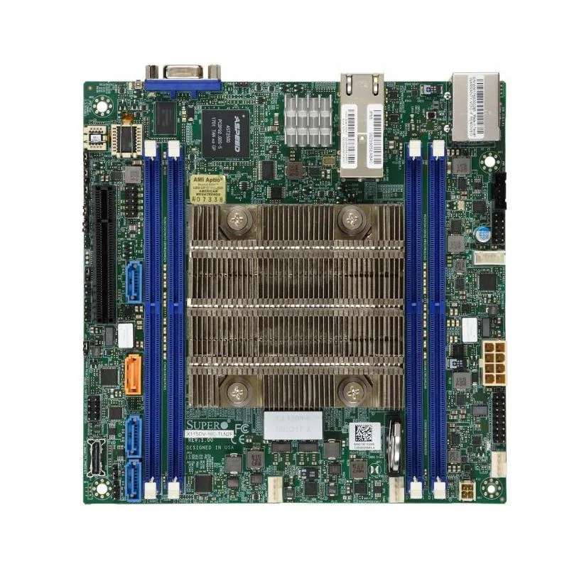 MBD-X11SDV-8C-TLN2F - Supermicro MiniITX Intel Xeon D-2141I DDR4 Motherboard
