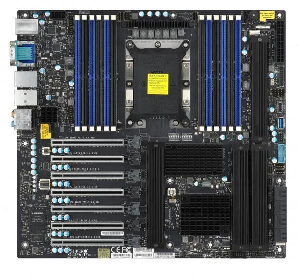 MBD-X11SPA-TF - Supermicro E-ATX Intel C621/Xeon DDR4 LGA-3647 Motherboard