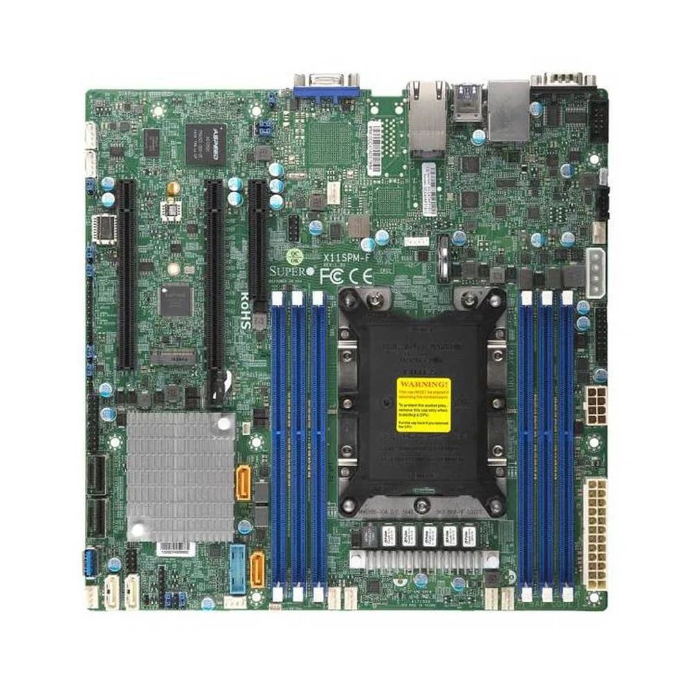 MBD-X11SPM-F - Supermicro MicroATX Intel C621/Xeon DDR4 LGA-3647 Motherboard