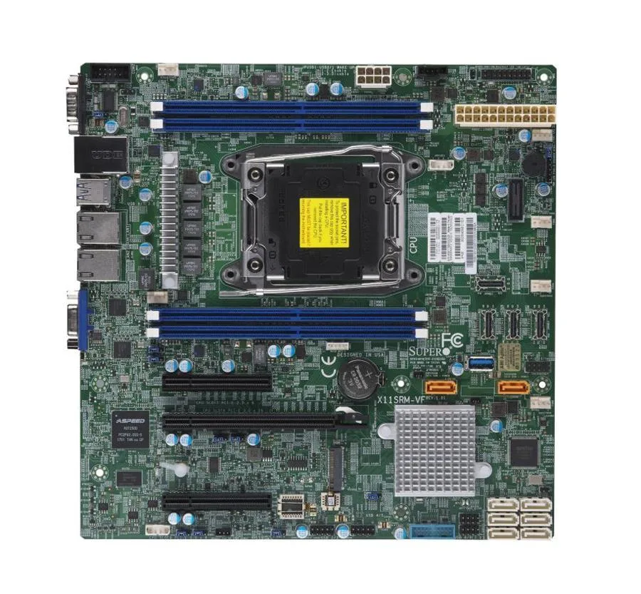 MBD-X11SRM-VF - Supermicro MicroATX Intel C422/Xeon W-2100 DDR4 LGA-2066 Motherboard