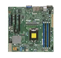 MBD-X11SSH-F-B Supermicro X11SSH-F-B LGA1151/ Intel C236/ DDR4/ SATA3&USB3.0/ V&2GbE/ MicroATX Server Motherboard