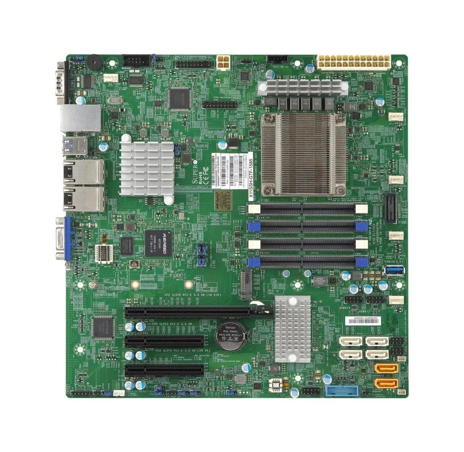MBD-X11SSH-GTF-1585 - Supermicro MicroATX Intel C236/Xeon E3-1585 DDR4 FCBGA-1440 Motherboard