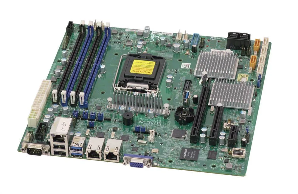 MBD-X11SSL-CF - Supermicro MicroATX Intel C232/Xeon E3-1200/i3/Pentium/Celeron DDR4 LGA-1151 Motherboard