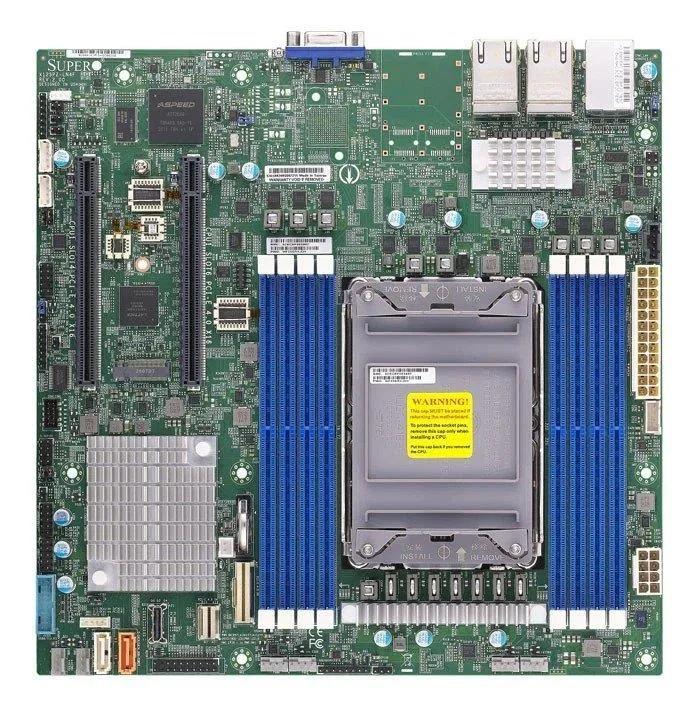 MBD-X12SPZ-LN4F - Supermicro MicroATX Intel C621A/Xeon DDR4 LGA-4189 Motherboard