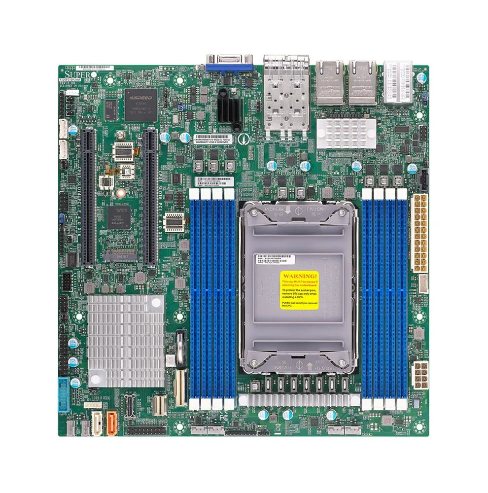 MBD-X12SPZ-SPLN6F - Supermicro MicroATX Intel C621A/Xeon DDR4 LGA-4189 Motherboard