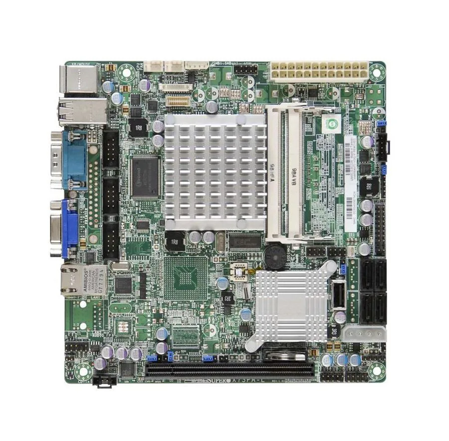 MBD-X7SPA-L - Supermicro MiniITX Intel ICH9/Atom D410 DDR2 Motherboard