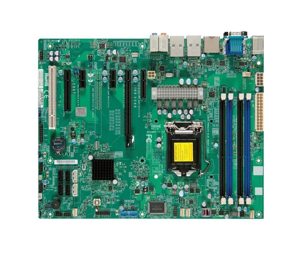 MBD-X9SAE-B - SuperMicro Intel C216 Chipset System Board (Motherboard) Socket H2 LGA1155 ATX Server