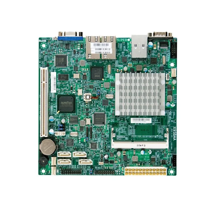 MBD-X9SBAA - Supermicro MiniITX Intel Atom S1260 DDR3 Motherboard