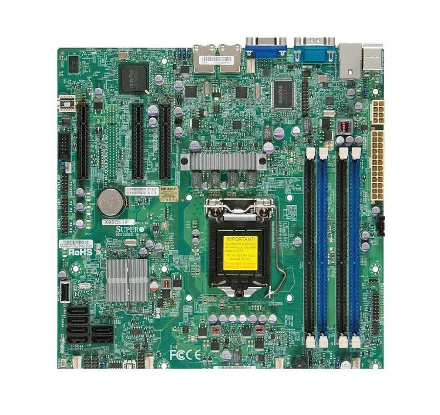MBD-X9SCM-IIF-B - SuperMicro Intel C204 Chipset micro-ATX System Board (Motherboard) Socket LGA1155 Server
