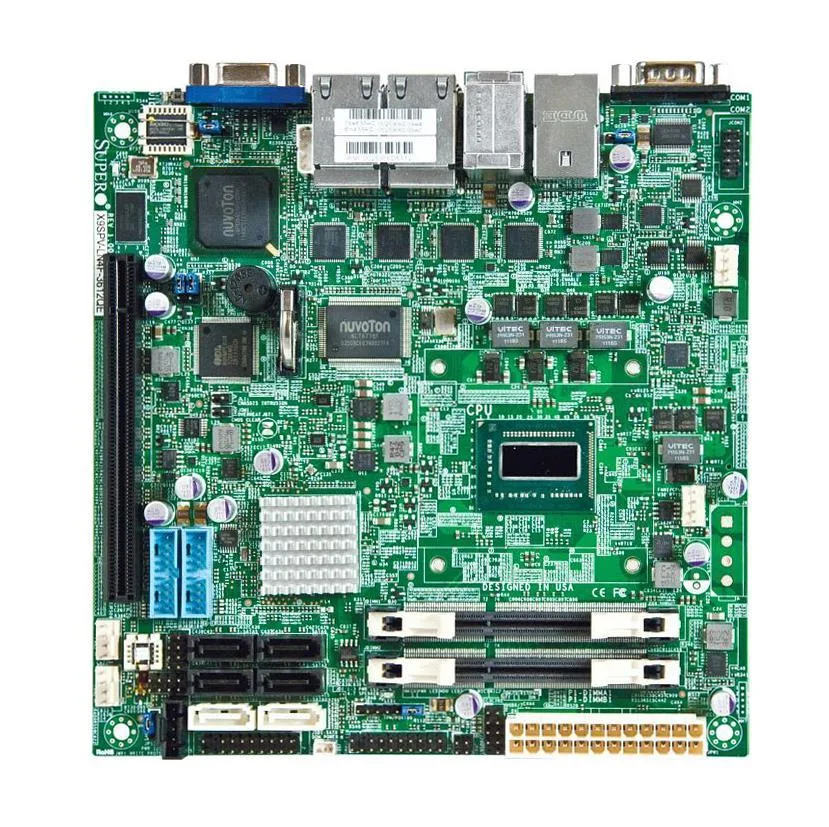 MBD-X9SPV-F-3217UE-O - SuperMicro Intel QM77 Express Chipset System Board (Motherboard)