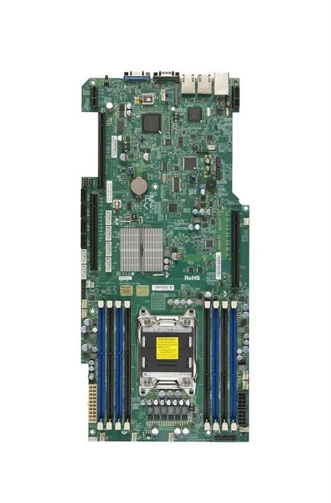MBD-X9SRG-F-O - SuperMicro Intel C602 Xeon E5-2600/ E5-1600 Processors Support Single Socket R LGA2011 Server Motherboard
