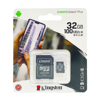 Kingston MBLY10G2/64GB-A1 64GB Class 10 microSD Flash Memory Card