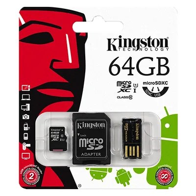 Kingston MBLY10G2/64GB-B2 64GB Flash Memory Card