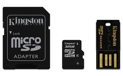 Kingston MBLY4G2/32GB-A1 32GB Class 4 microSDHC Flash Memory Card