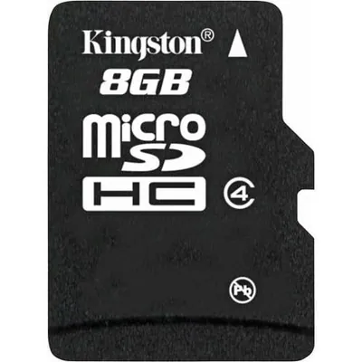 Kingston MBLY4G2/8GB-B2 8GB Class 4 microSDHC Flash Memory Card