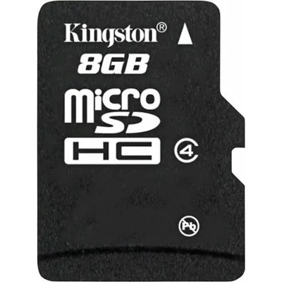 Kingston MBLYG2/8GBCR 8GB microSDHC Flash Memory Card